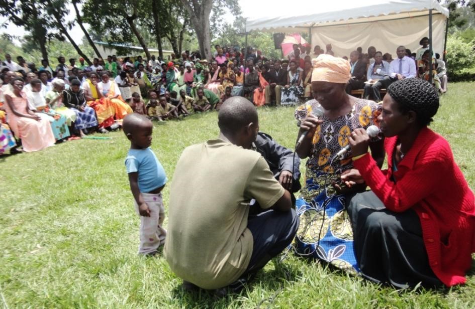 Children learning in Rwanda